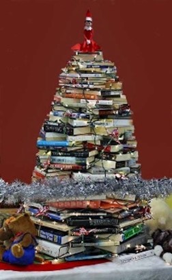 Christmas Book tree